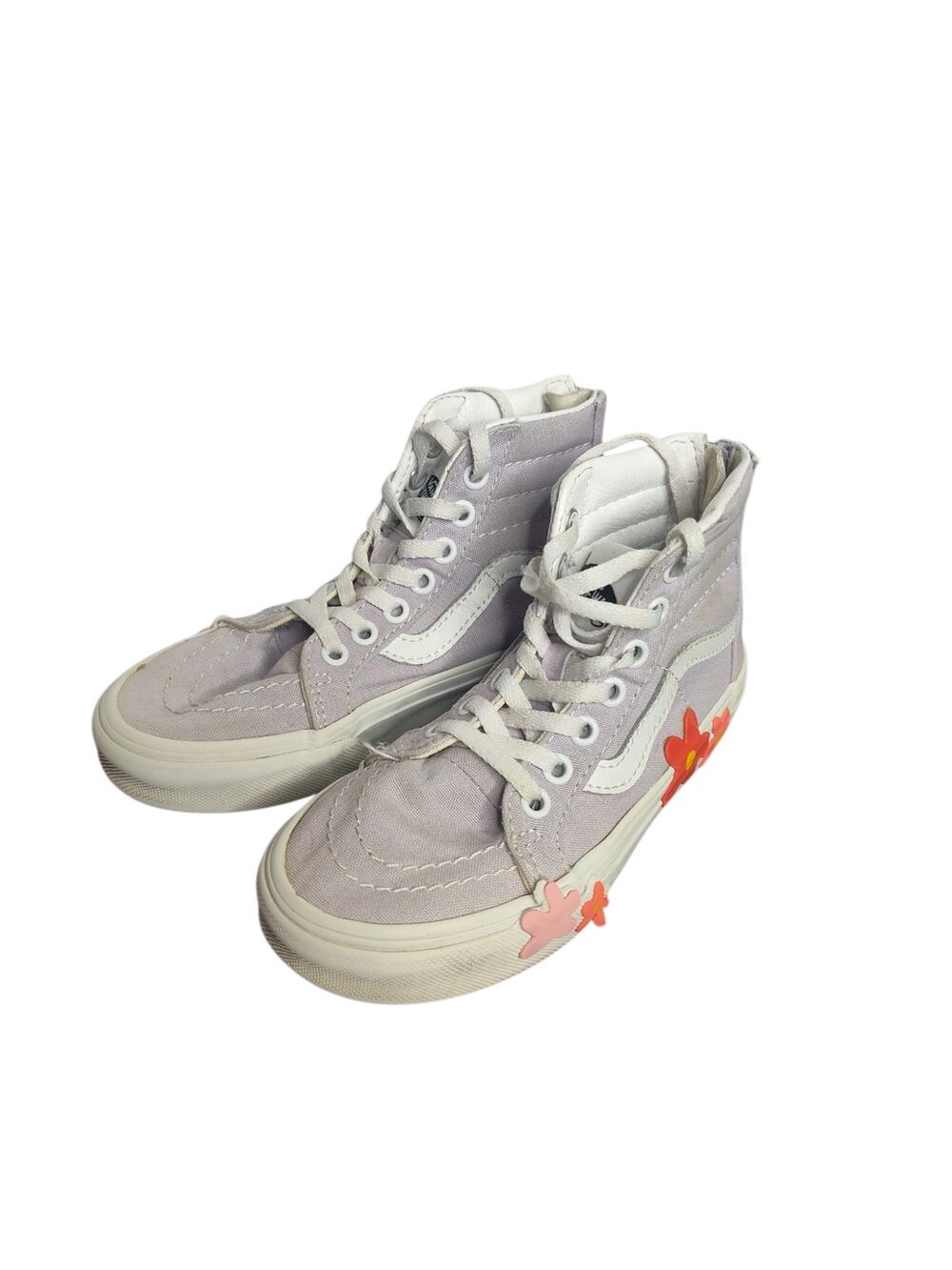 Vans Flower Evening Haze Lilac Toddler Girls Shoes Size 12.5